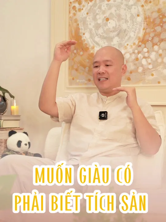 Muốn giàu có phải biết tích sản